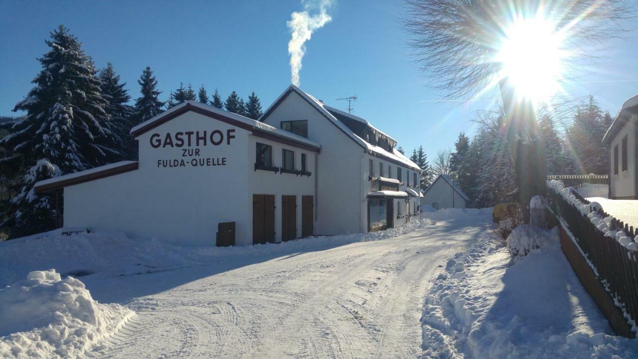 Hotel Berghof Wasserkuppe & Gaestehaus Fuldaquelle Gersfeld Kültér fotó